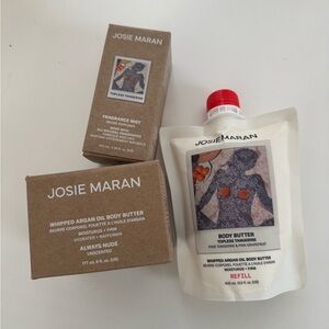 Josie Maran topkess tangerine set